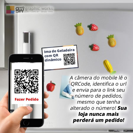 qr code para economizar em material impresso