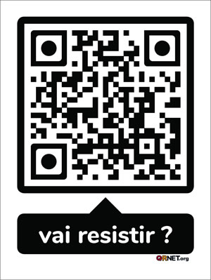 Campanha QRCode vai resistir